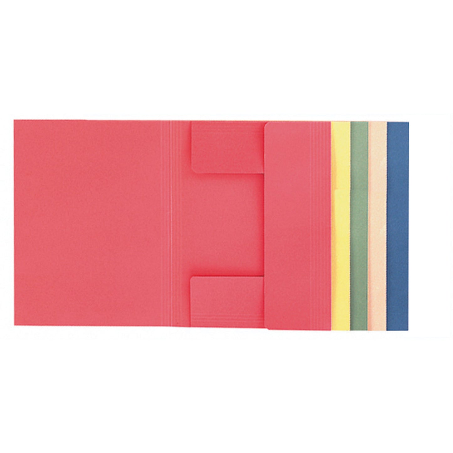 Sammelmappe DIN A4 300g/m² Recyclingkarton blau