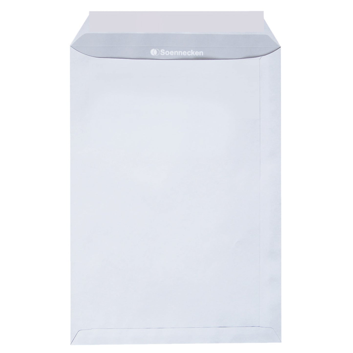 Soennecken Versandtasche DIN B4 250 x 353 mm (B x H) mit Haftklebung ohne Fenster 120g/m² weiß 25 St./Pack.