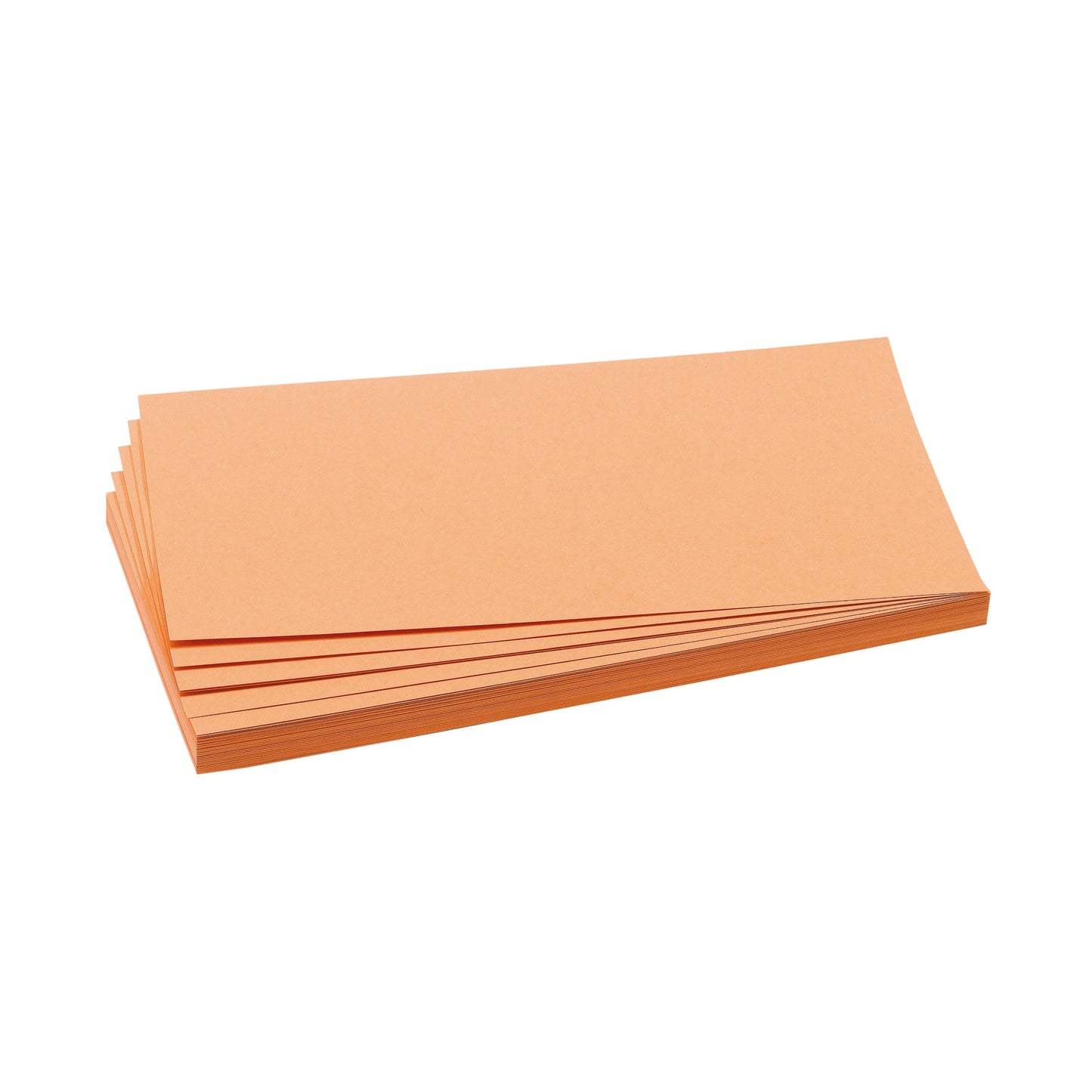 FRANKEN Moderationskarte 20,5 x 9,5 cm (B x H) 130g/m² Altpapier, 100 % recycelt orange 500 St./Pack.