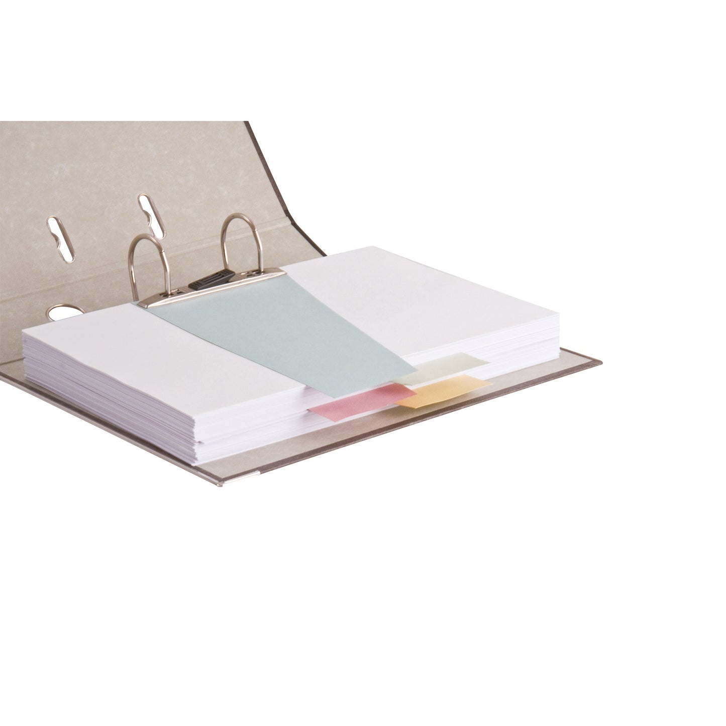 Soennecken Trennstreifen Trapez oeco 24 x 6,5-12,5 cm (B x H) 190g/m² Recyclingkarton gelb 100 St./Pack.