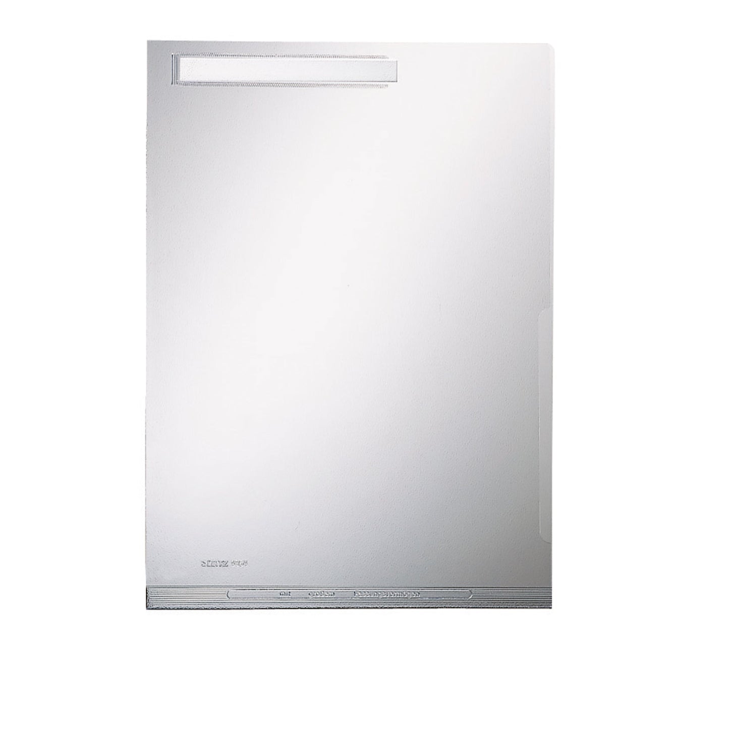 Leitz Sichthülle Maxi DIN A4 200µm oben, rechts offen nicht dokumentenecht PVC/Weichfolie farblos genarbt
