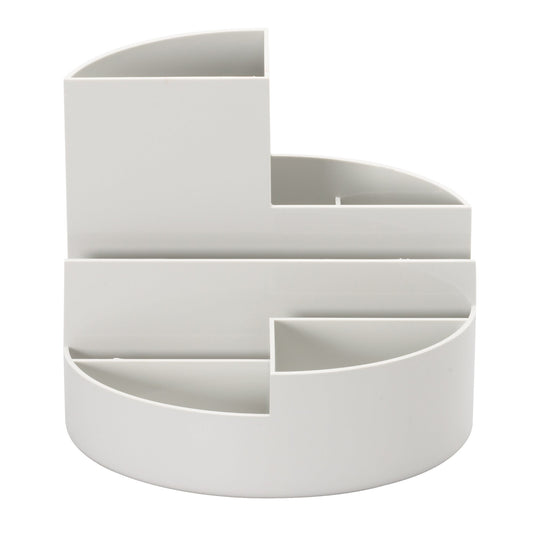 MAUL Stifteköcher MAULrundbox 14 x 12,5 cm (Ø x H) ABS Kunststoff grau