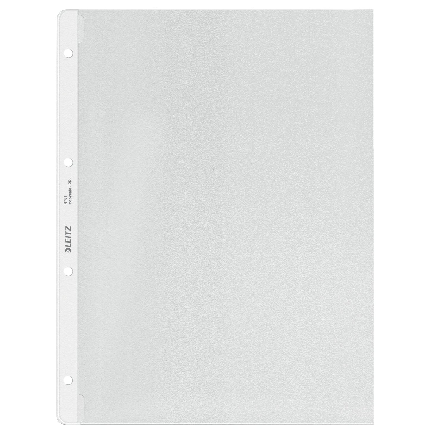 Leitz Prospekthülle DIN A4 130µm links offen Polypropylen, 30 % recycelt farblos 100 St./Pack.
