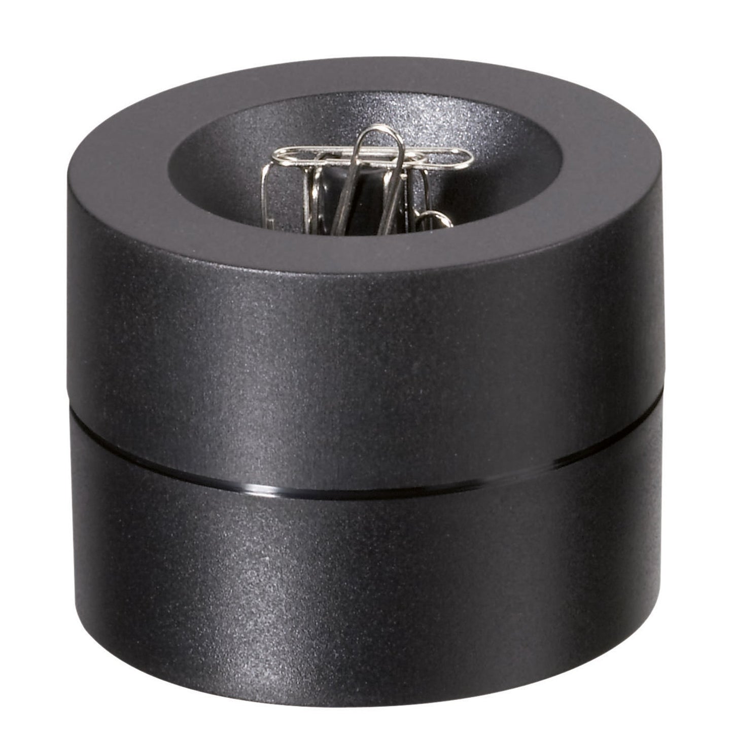 MAUL Klammernspender MAULpro 7,3 x 6 cm (Ø x H) mit Klammer Kunststoff schwarz