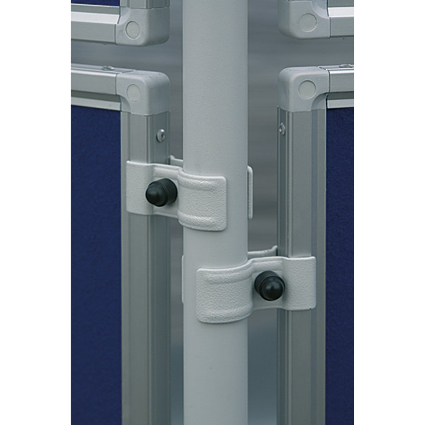 FRANKEN Stellwand ECO 120 x 150 cm (B x H) Zubehör erforderlich FRANKEN Standbein für Stellwand ECO EL-UES19, -EL-UES16, FRANKEN Rollenset ECO EL-UTR Aluminium weiß