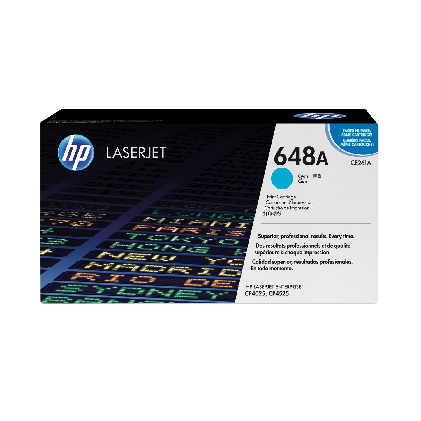 HP Toner Originalzubehör 648A ca. 11.000 Seiten cyan