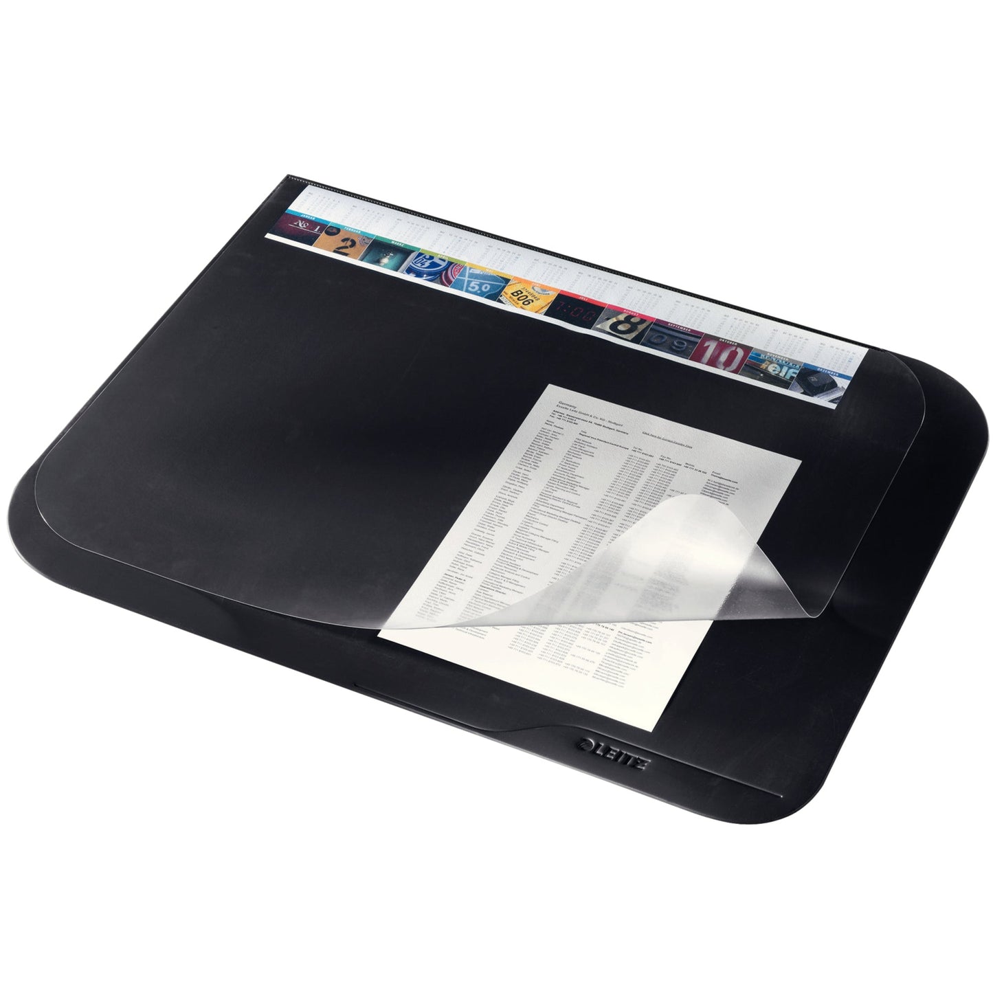 Leitz Schreibunterlage 65 x 50 cm (B x H) ohne Kalender PVC schwarz