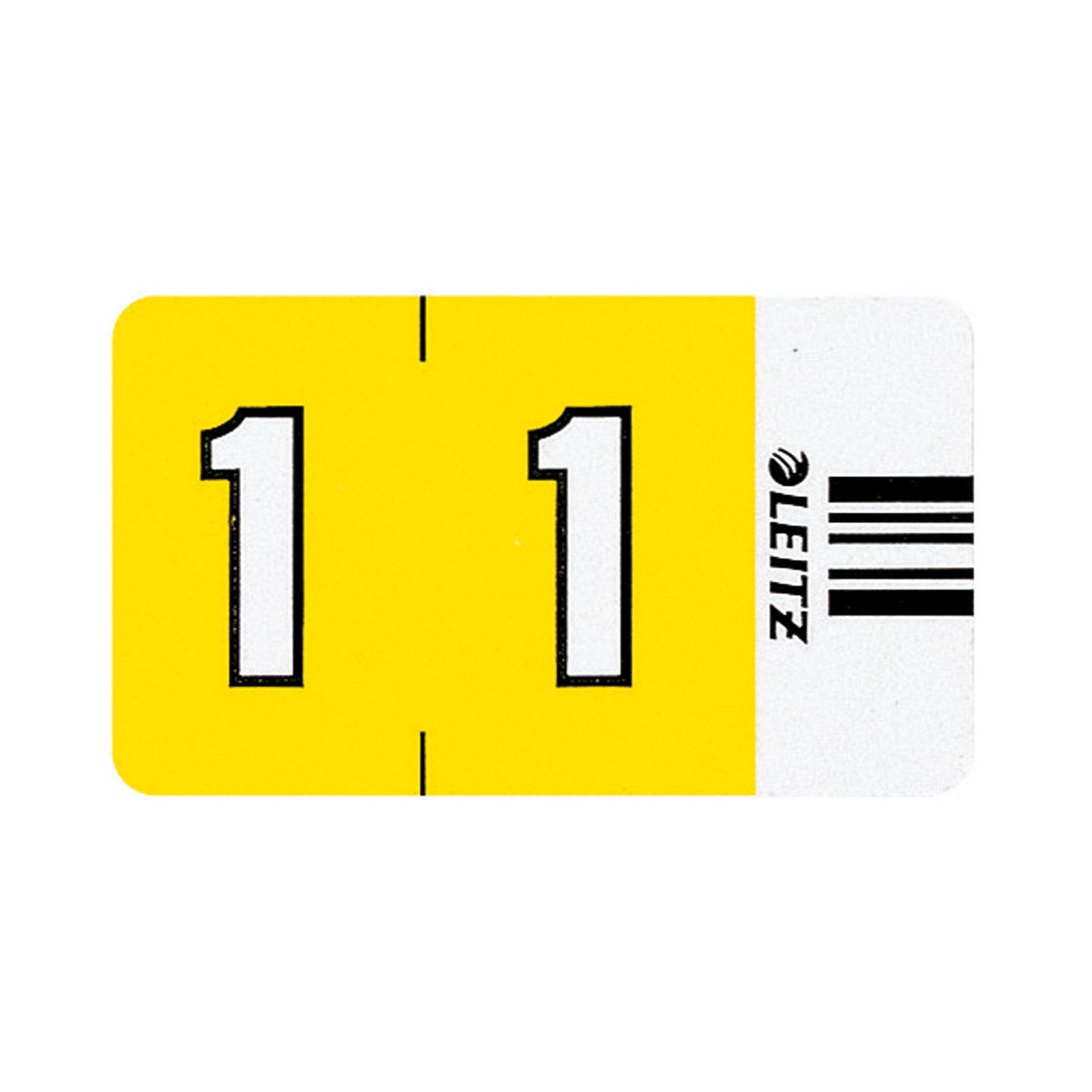 Leitz Ziffernsignal Orgacolor® Leitz Orgacolor® Registratursystem selbstklebend Papier gelb 1