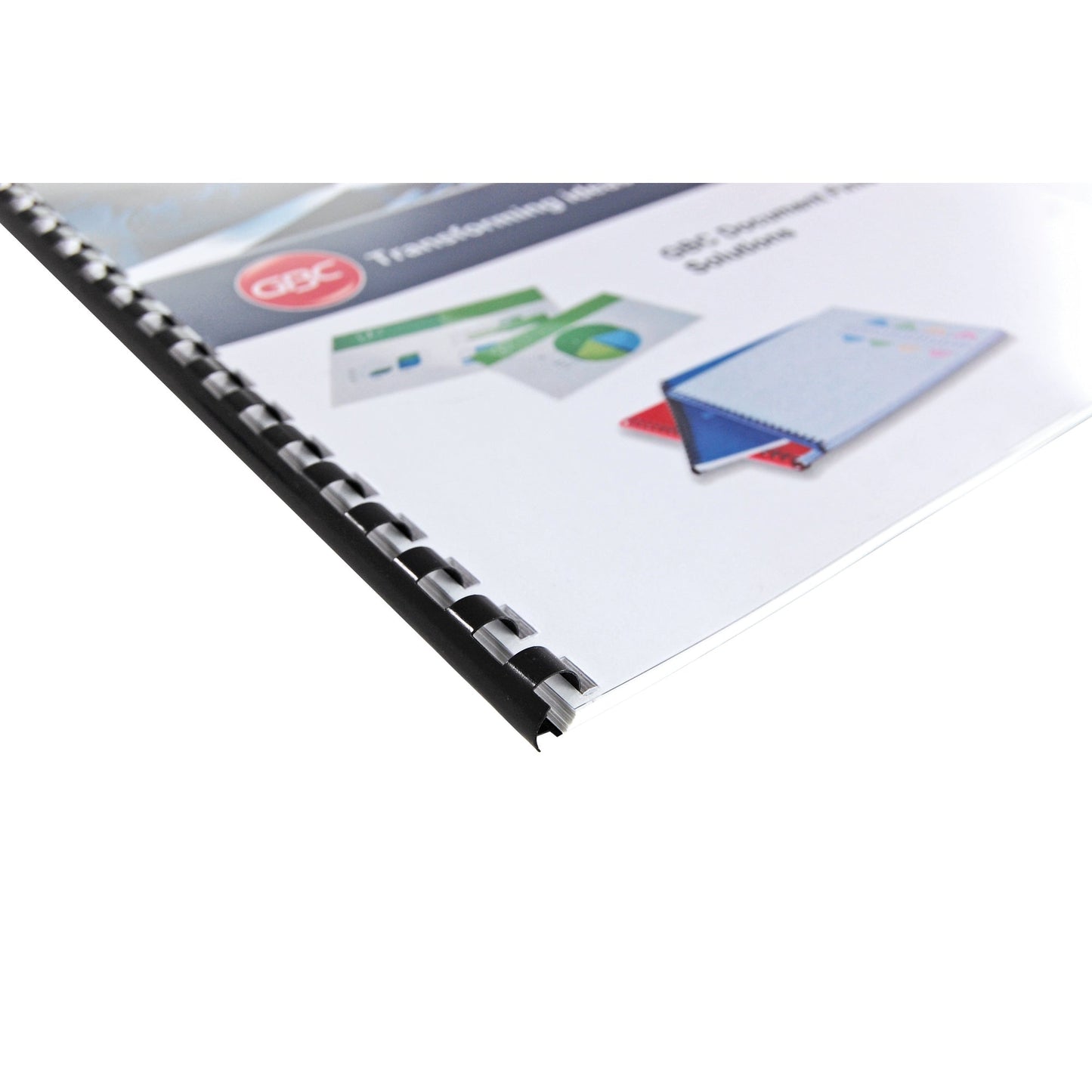 GBC® Plastikbinderücken CombBind® 19mm DIN A4 weiß 100 St./Pack.