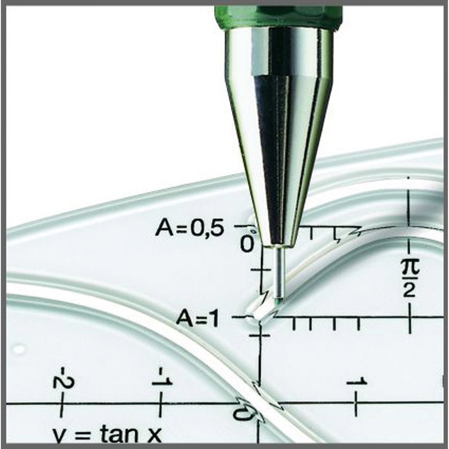 Faber-Castell Druckbleistift TK®-FINE 9719 1mm HB inkl. 3 Feinminen dunkelgrün