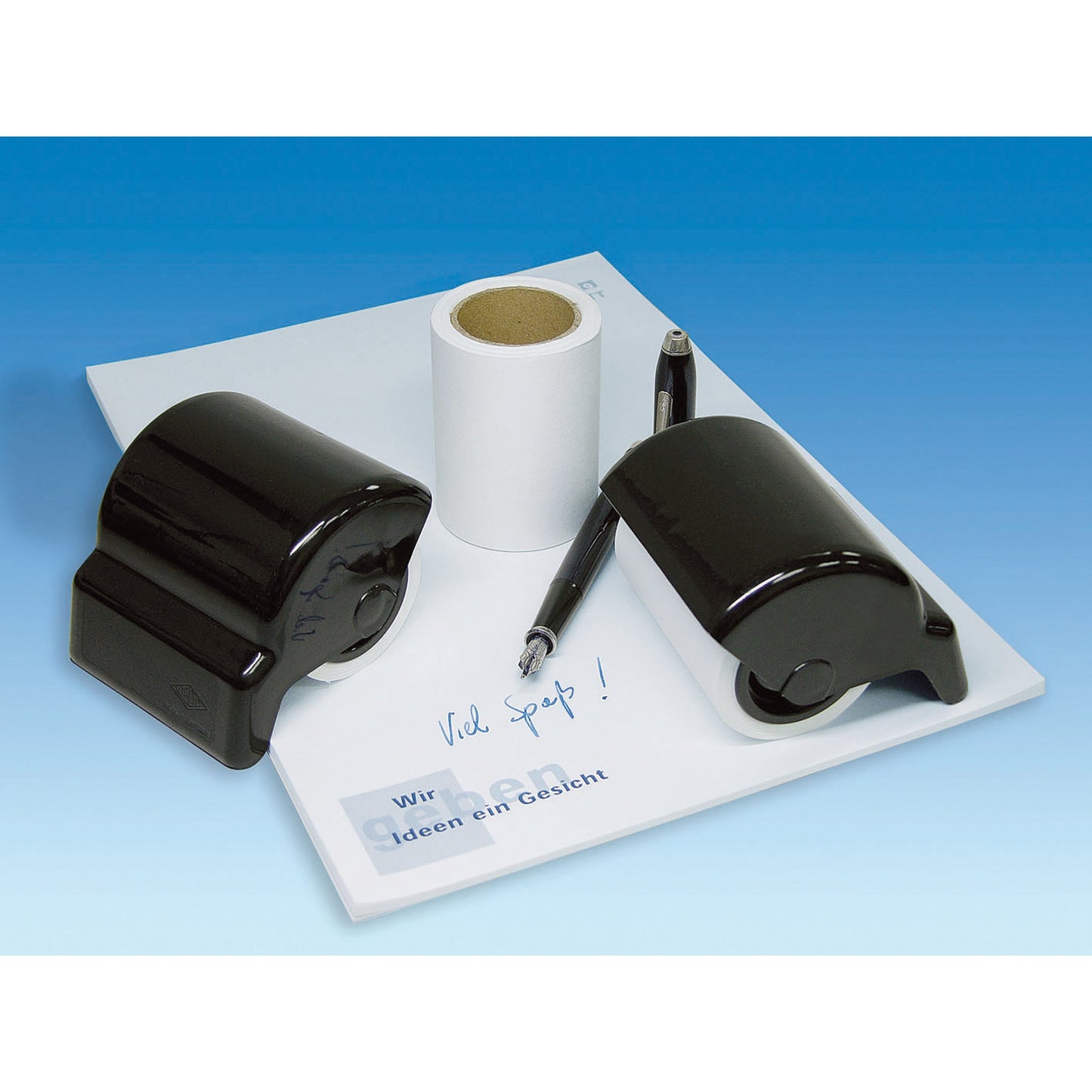 WEDO® Rolllöscher nachfüllbar ABS Kunststoff schwarz