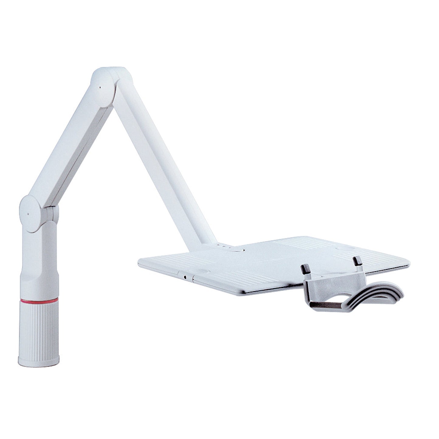 NOVUS Telefonschwenkarm TalkMaster 41,5 x 47 x 25,8 cm (B x H x T) Universalzwinge 2kg 360° Kunststoff lichtgrau