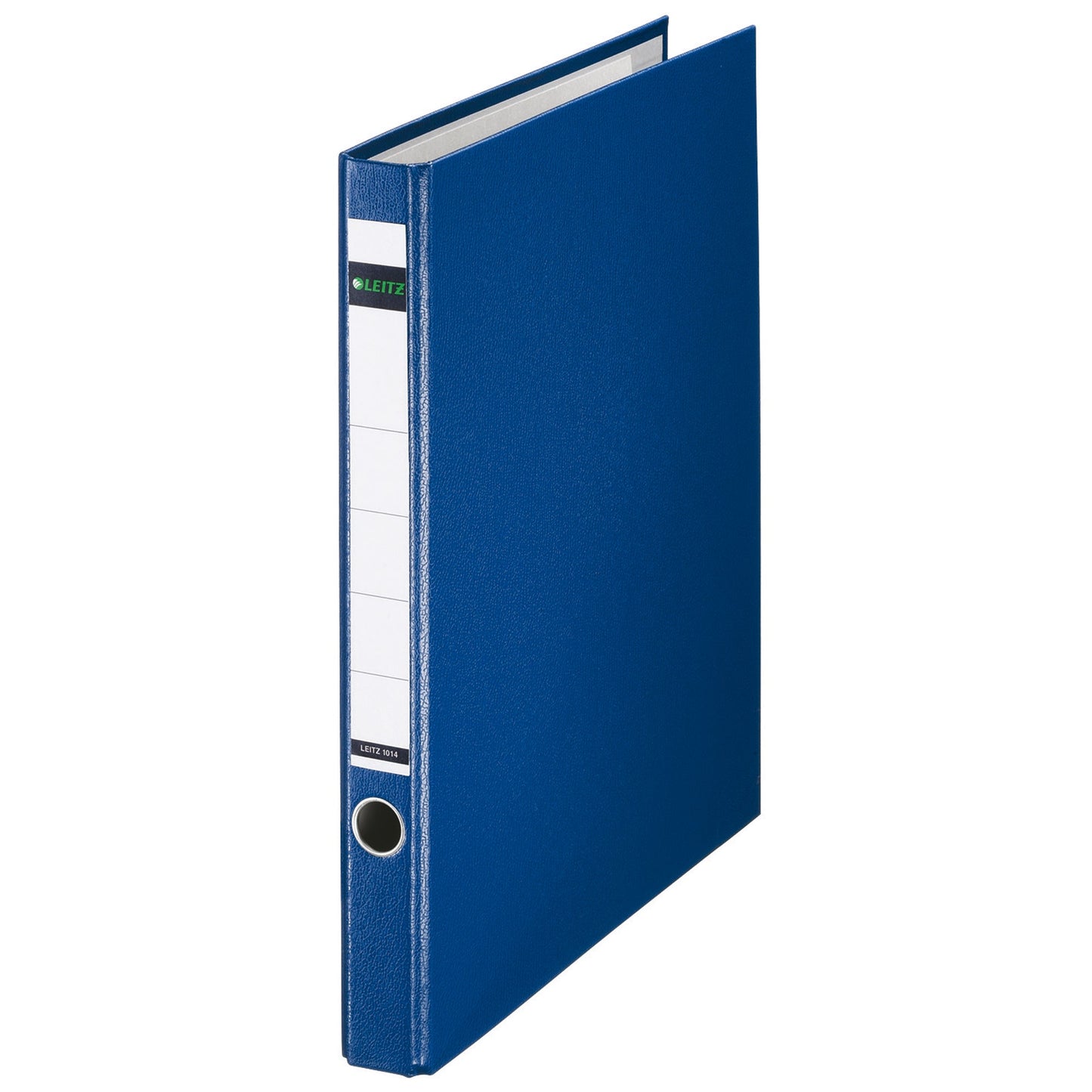 Leitz Ordner 35mm DIN A4 Rückenschild: geklebt ohne Schlitze Material außen: Polypropylen Material innen: Pappe blau