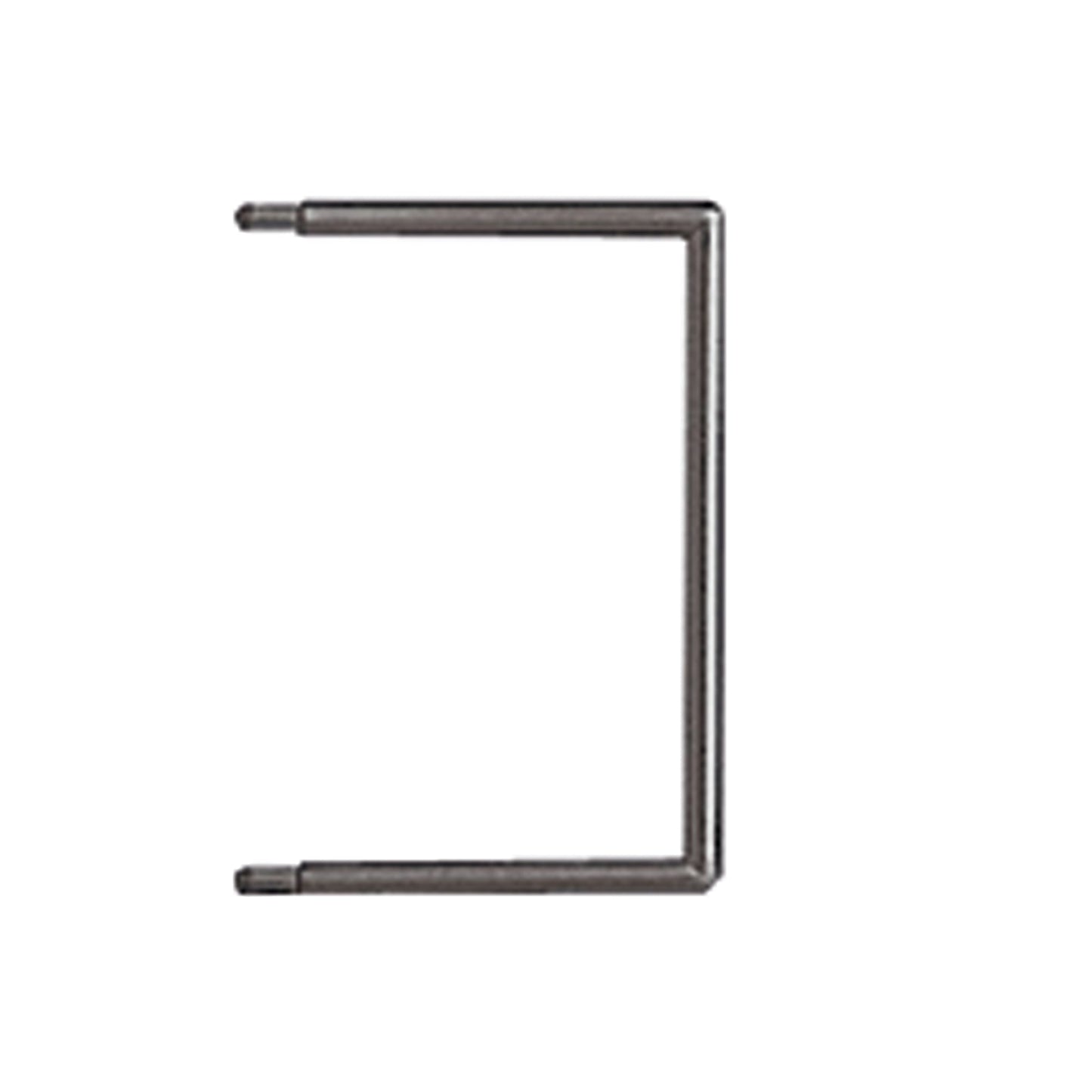 Leitz Stecker für Schlauchheftung Flexofil® 8,5 x 6 cm (B x H) Kunststoff schwarz 50 St./Pack.