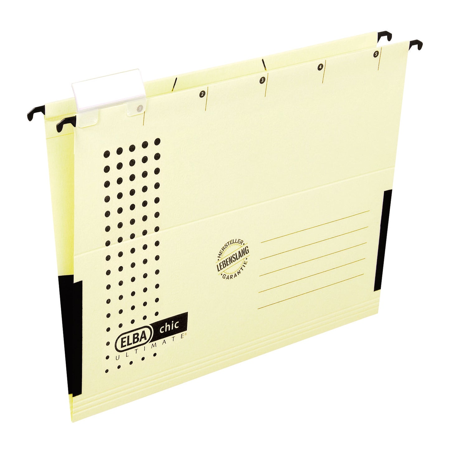 ELBA Hängetasche chic® ULTIMATE® DIN A4 240g/m² Karton chamois 5 St./Pack.