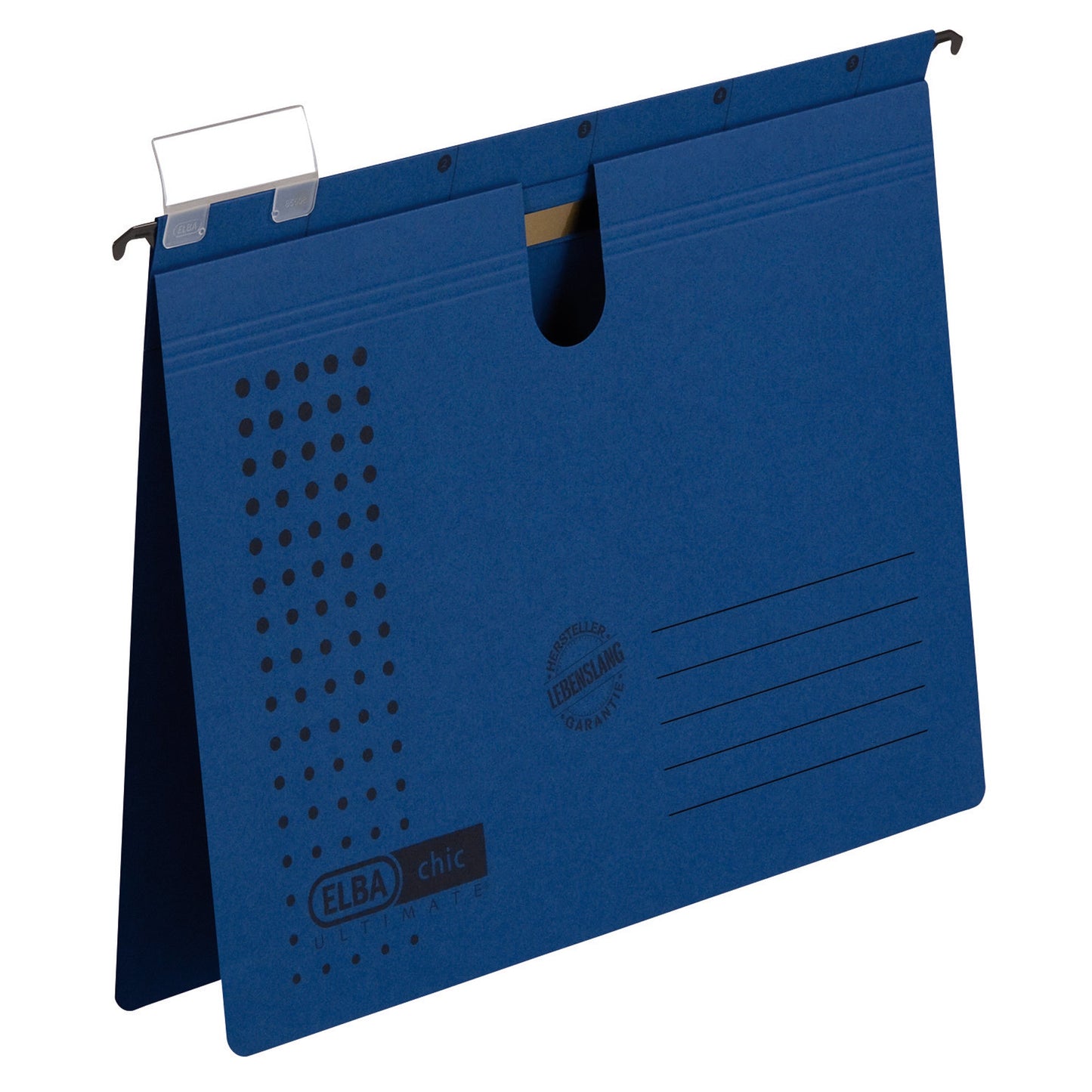 ELBA Hängehefter chic® ULTIMATE® DIN A4 240g/m² Karton dunkelblau 5 St./Pack.