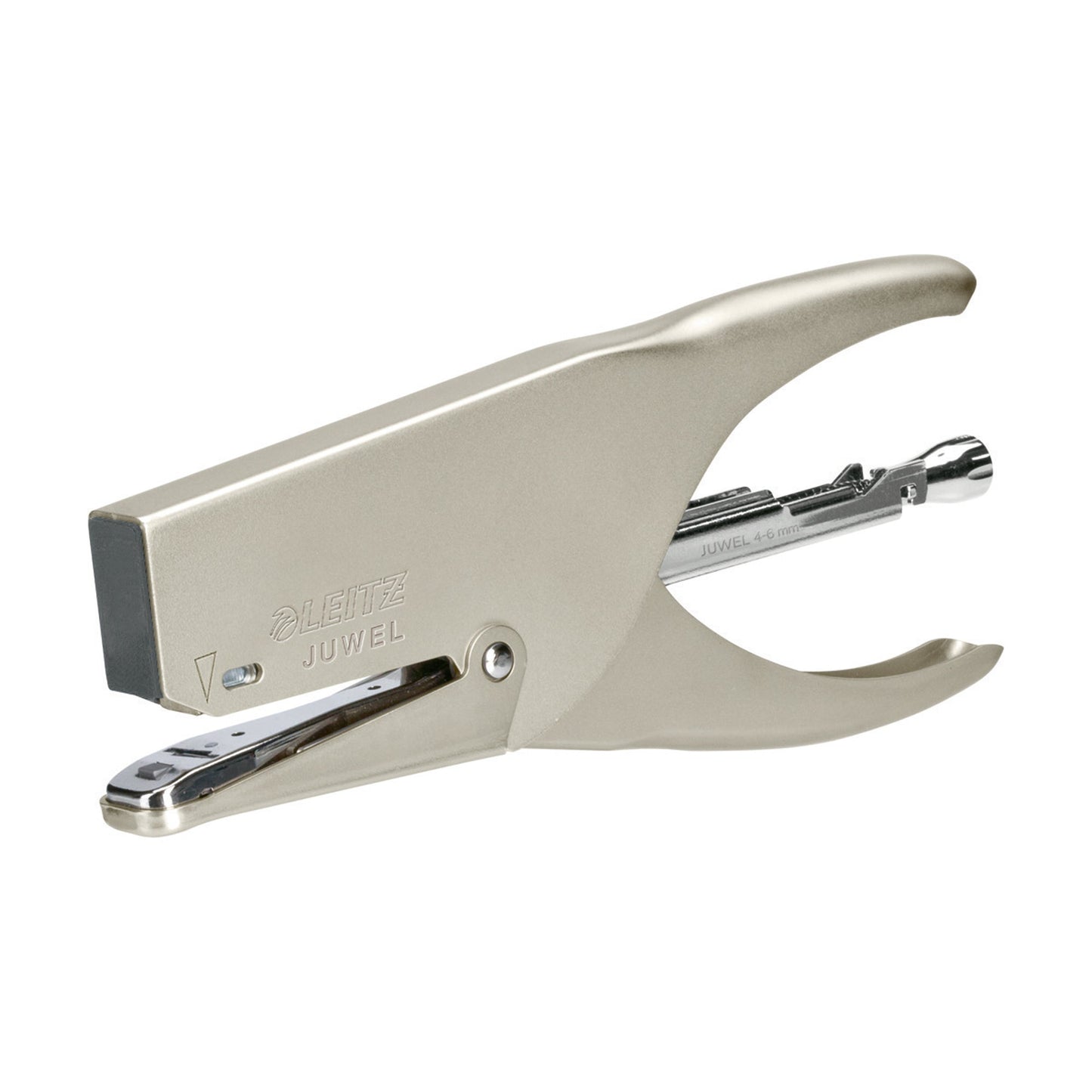 Leitz Heftzange Juwel 3000 Juwel 6 Flachheftung 30 Bl. (80 g/m²) Metall matt vernickelt