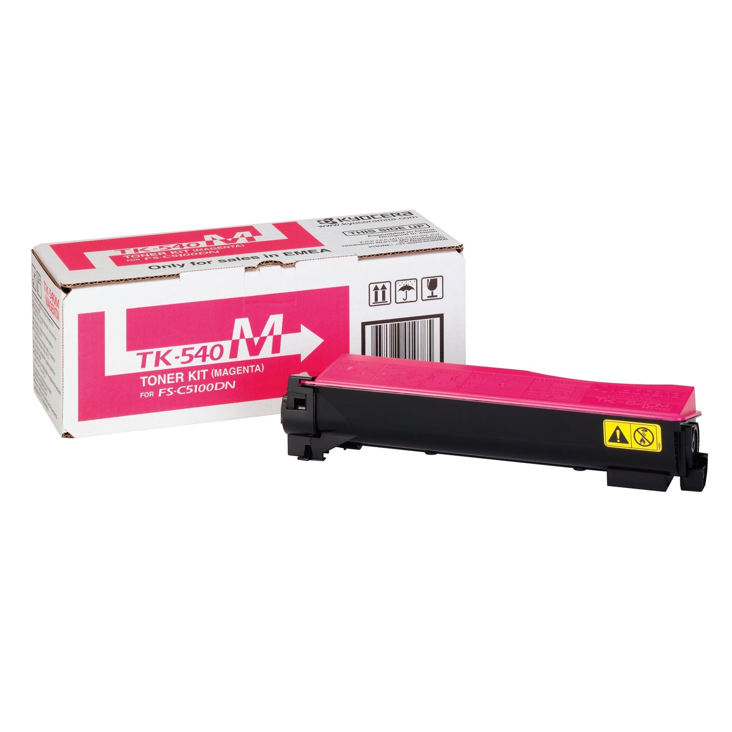 KYOCERA Toner Originalzubehör TK-540M ca. 4.000 Seiten magenta