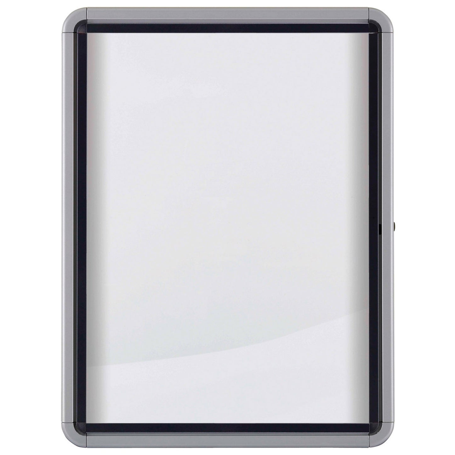 Nobo® Schaukasten Außenbereich 92,3 x 66,7 x 4,3 cm (B x H x T) 8 x DIN A4 mit Schloss Aluminium silber