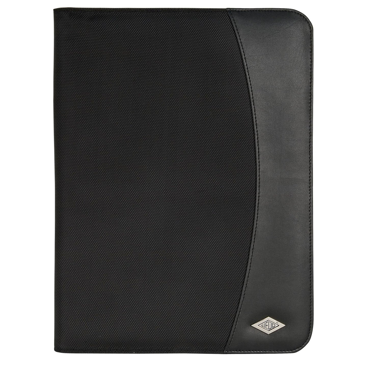 WEDO® Schreibmappe Elegance 25 x 33 x 3 cm (B x H x T) Kunstleder/Nylon schwarz