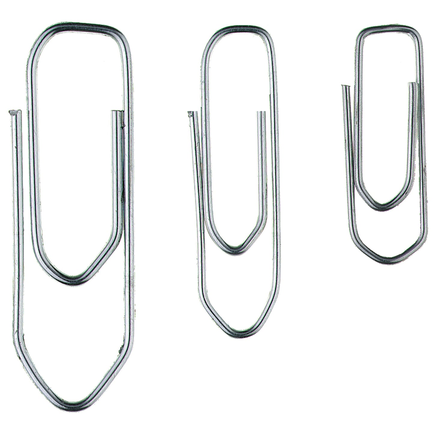 ALCO Büroklammer spitze Form 26mm Stahl, verzinkt metall 1.000 St./Pack.