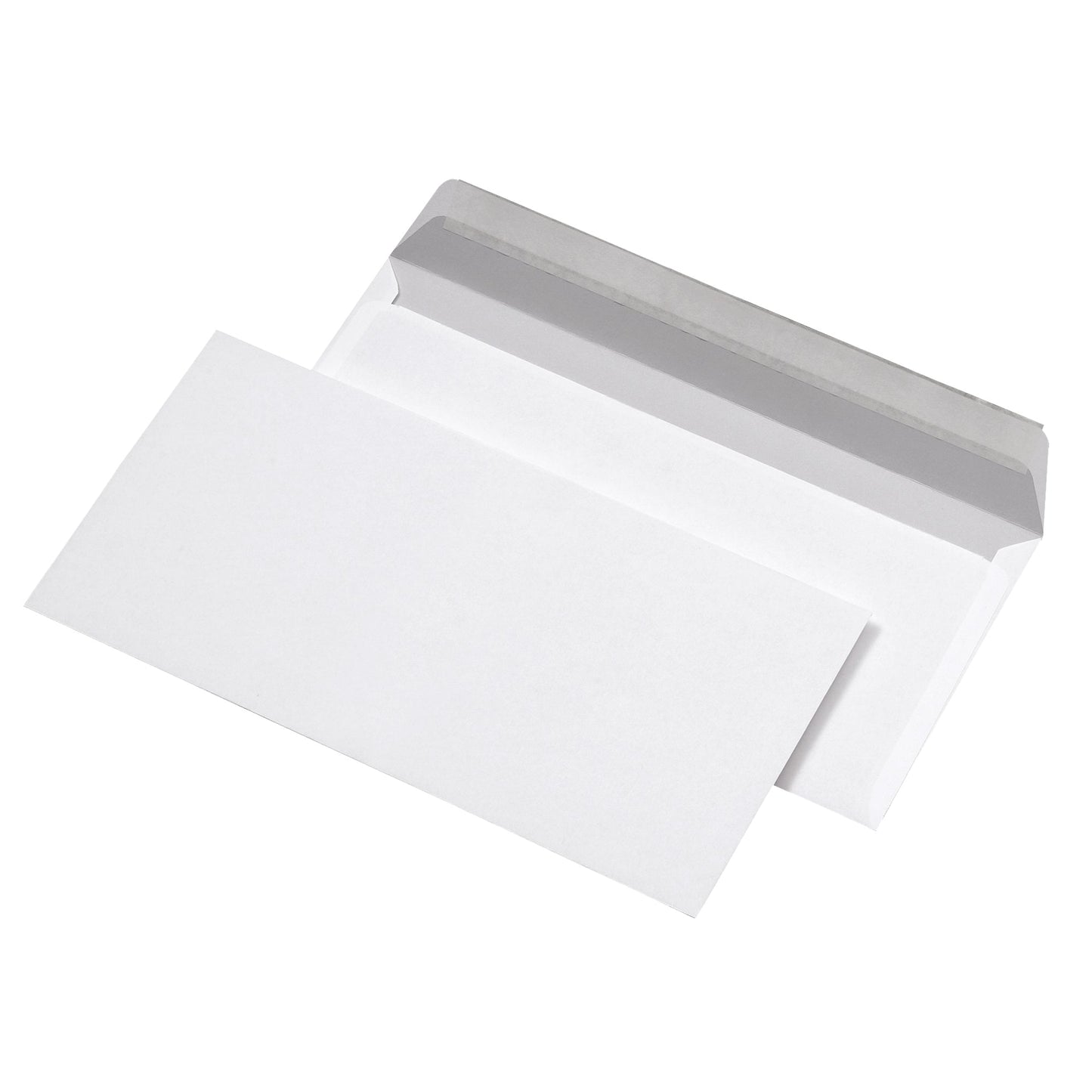 MAILmedia Briefumschlag DIN lang 220 x 110 mm (B x H) mit Haftklebung ohne Fenster 80g/m² weiß 1.000 St./Pack.