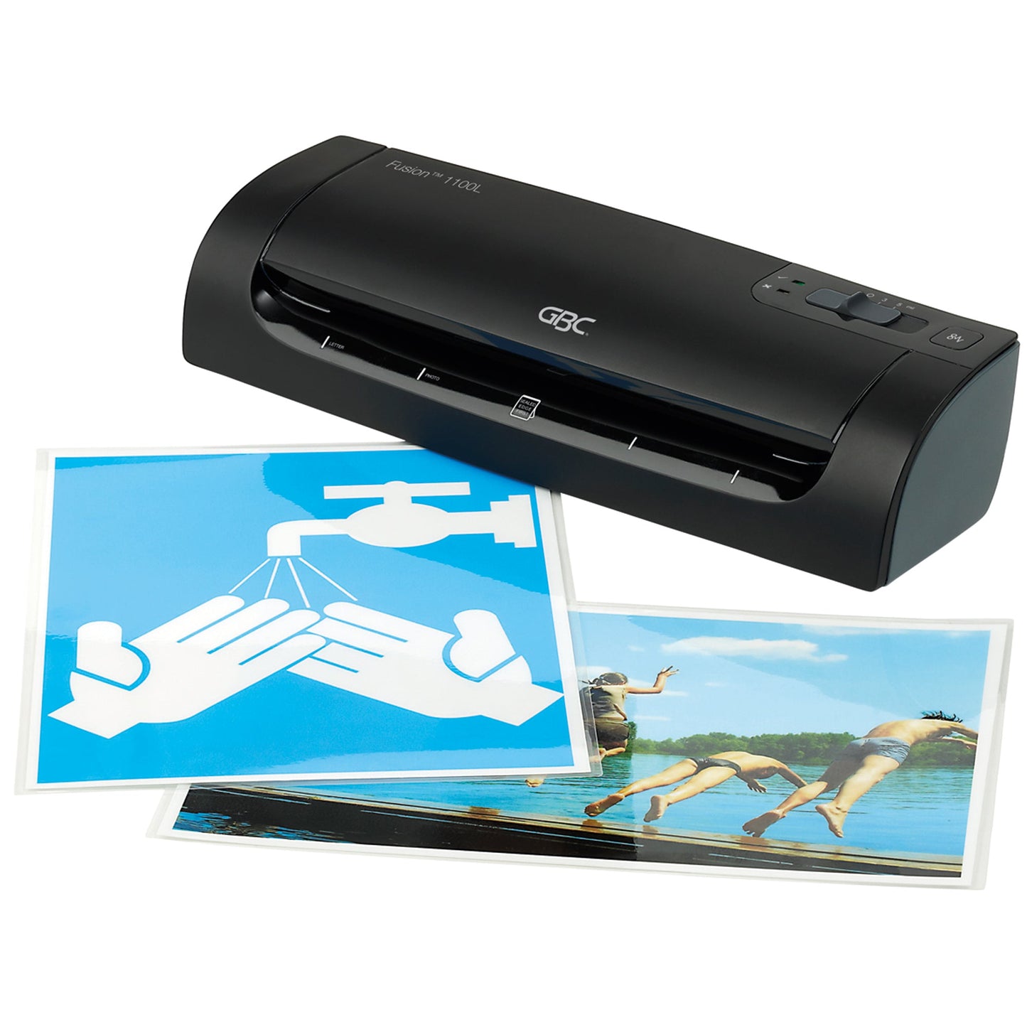 GBC® Laminiergerät FusionT 1100L Heiß-/Kaltlaminierung 37 x 8 x 9,5 cm (B x H x T) DIN A4 schwarz