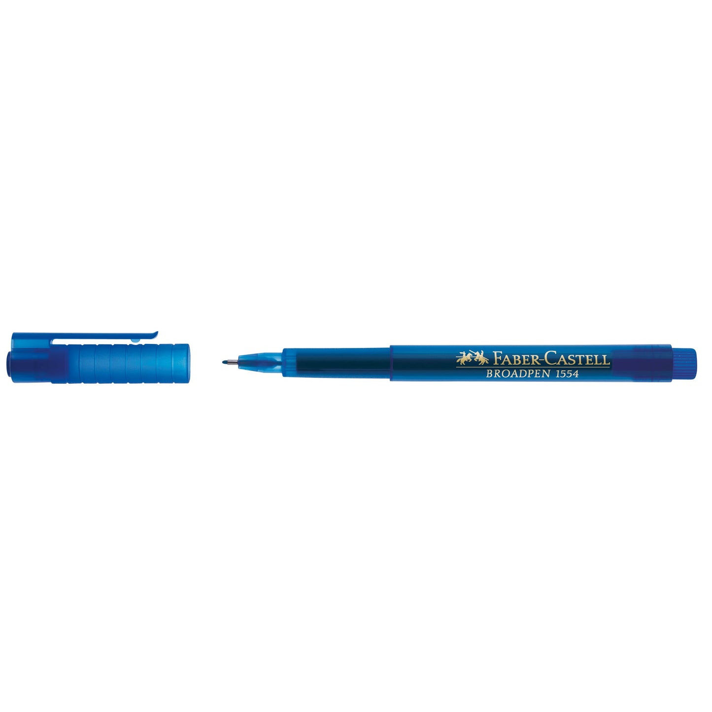 Faber-Castell Fineliner BROADPEN 1554 0,8mm blau