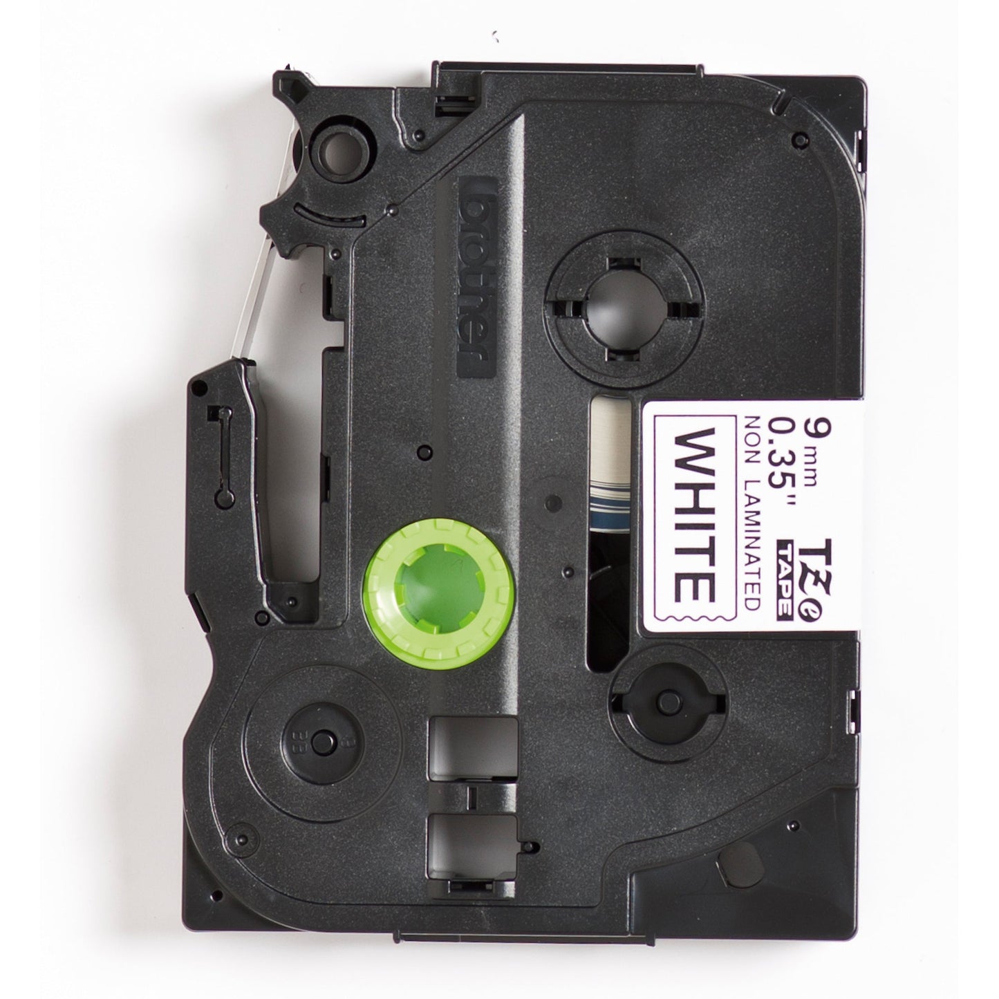 Brother Schriftbandkassette P-touch 9 mm x 8 m (B x L) weiß schwarz