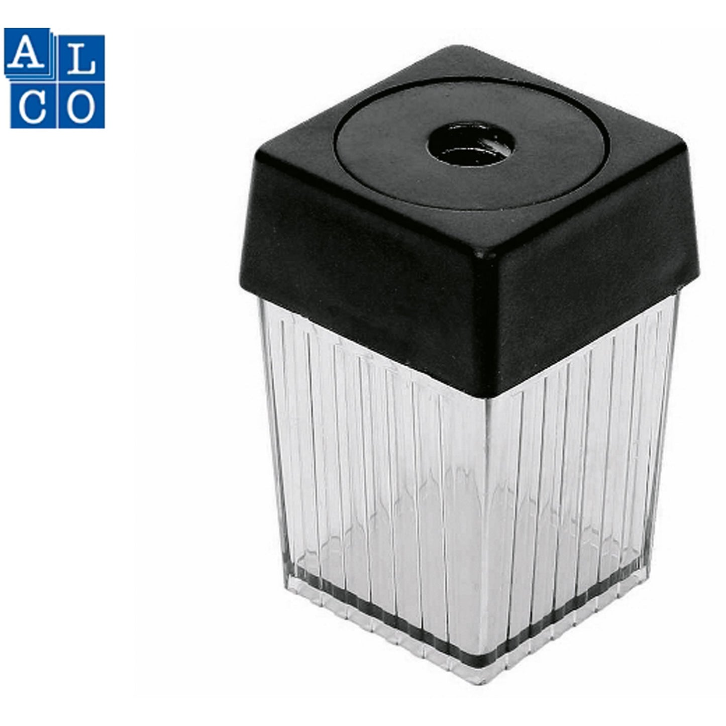 ALCO Dosenspitzer 7,8mm Polystyrol schwarz/rauch/transparent