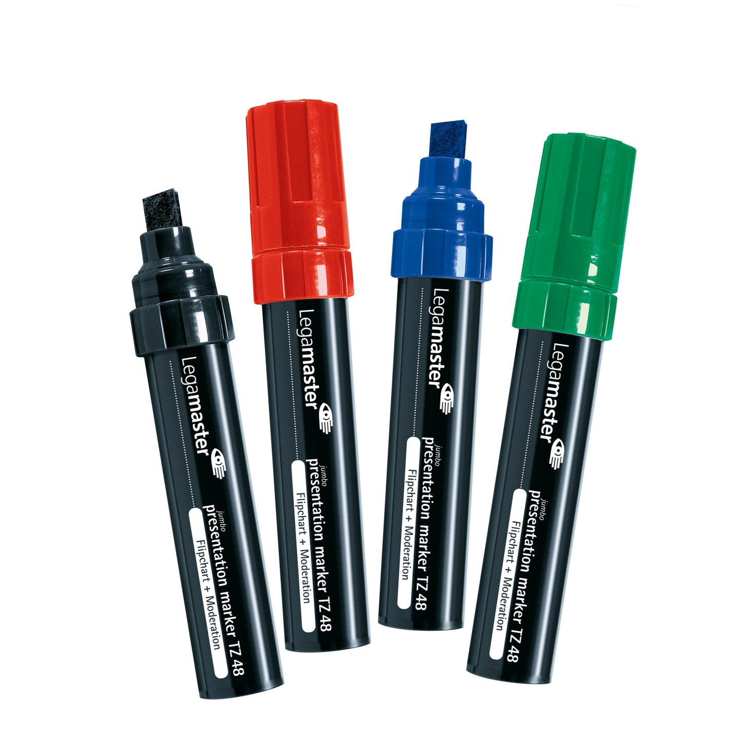 Legamaster Flipchartmarker TZ 48 4-12mm farbig sortiert 4 St./Pack.