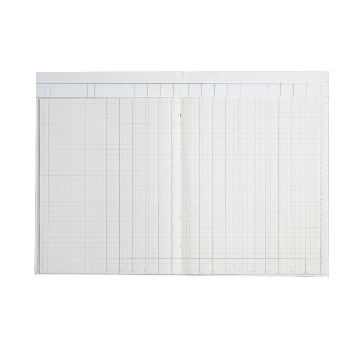 König & Ebhardt Spaltenbuch DIN A4 hellblau/magenta 16 Spalten 40 Bl.