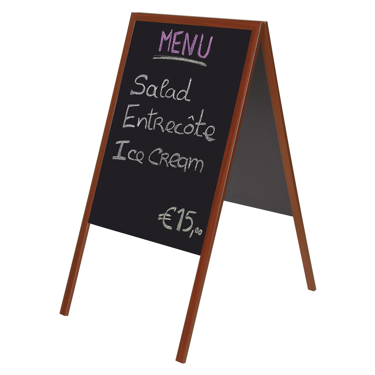 FRANKEN Kundenstopper 53,6 x 120 x 83,6 cm (B x H x T) Holz kirschholz