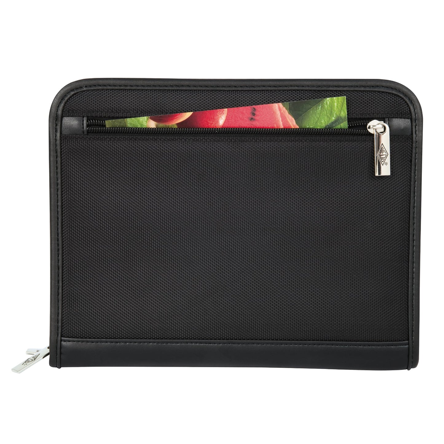 WEDO® Konferenzmappe ELEGANCE 26,3 x 21 x 4 cm (B x H x T) Kunstleder/Nylon schwarz