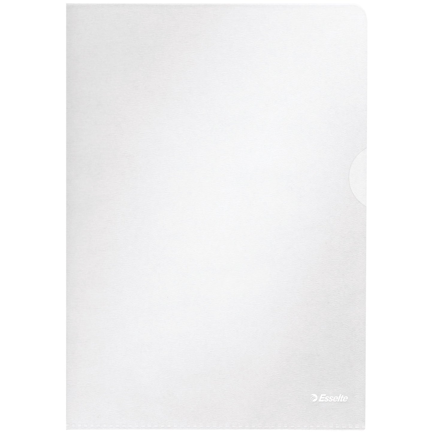 Esselte Sichthülle Standard Plus DIN A4 110µm oben, rechts offen dokumentenecht Polypropylen transparent genarbt 100 St./Pack.