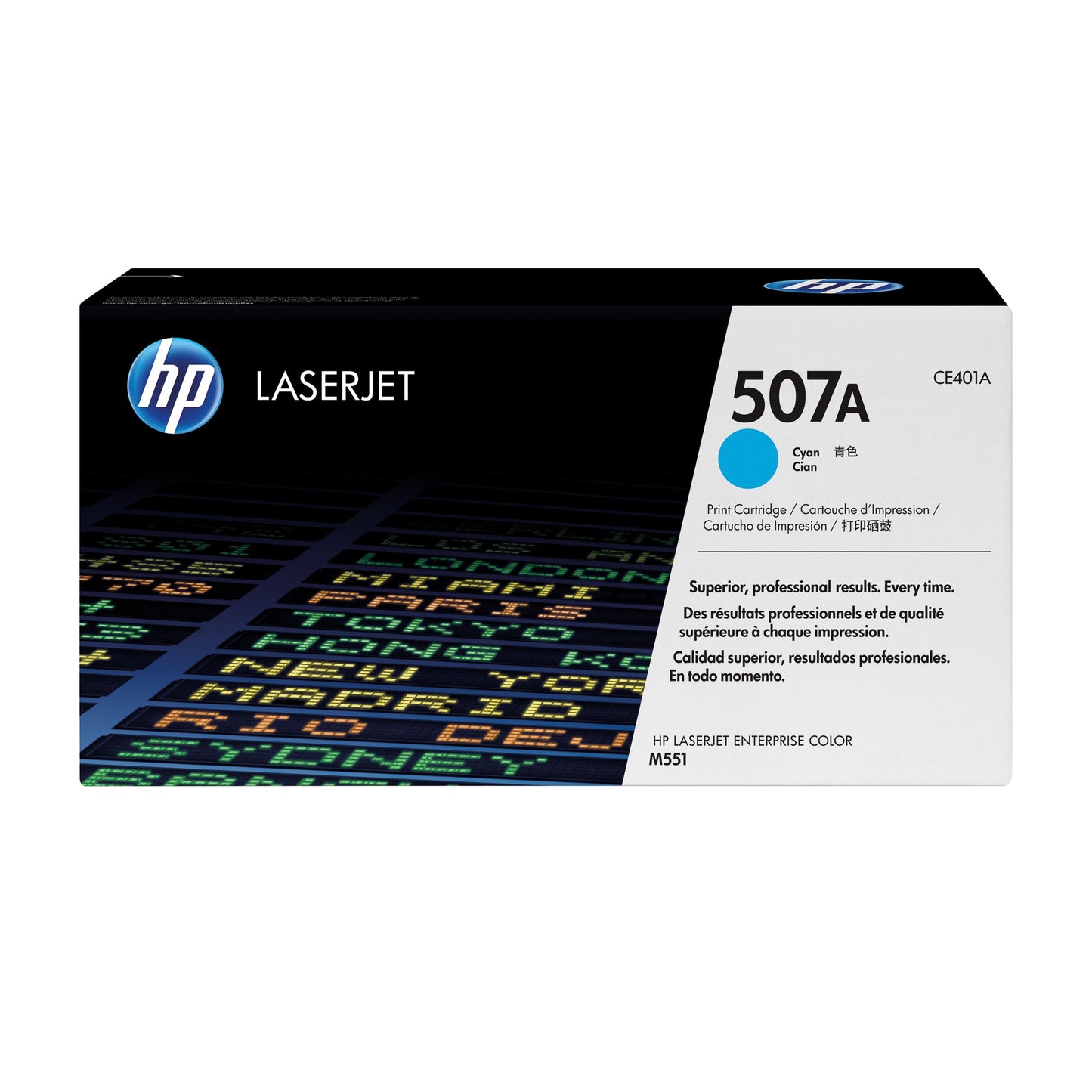 HP Toner Originalzubehör 507A ca. 6.000 Seiten cyan
