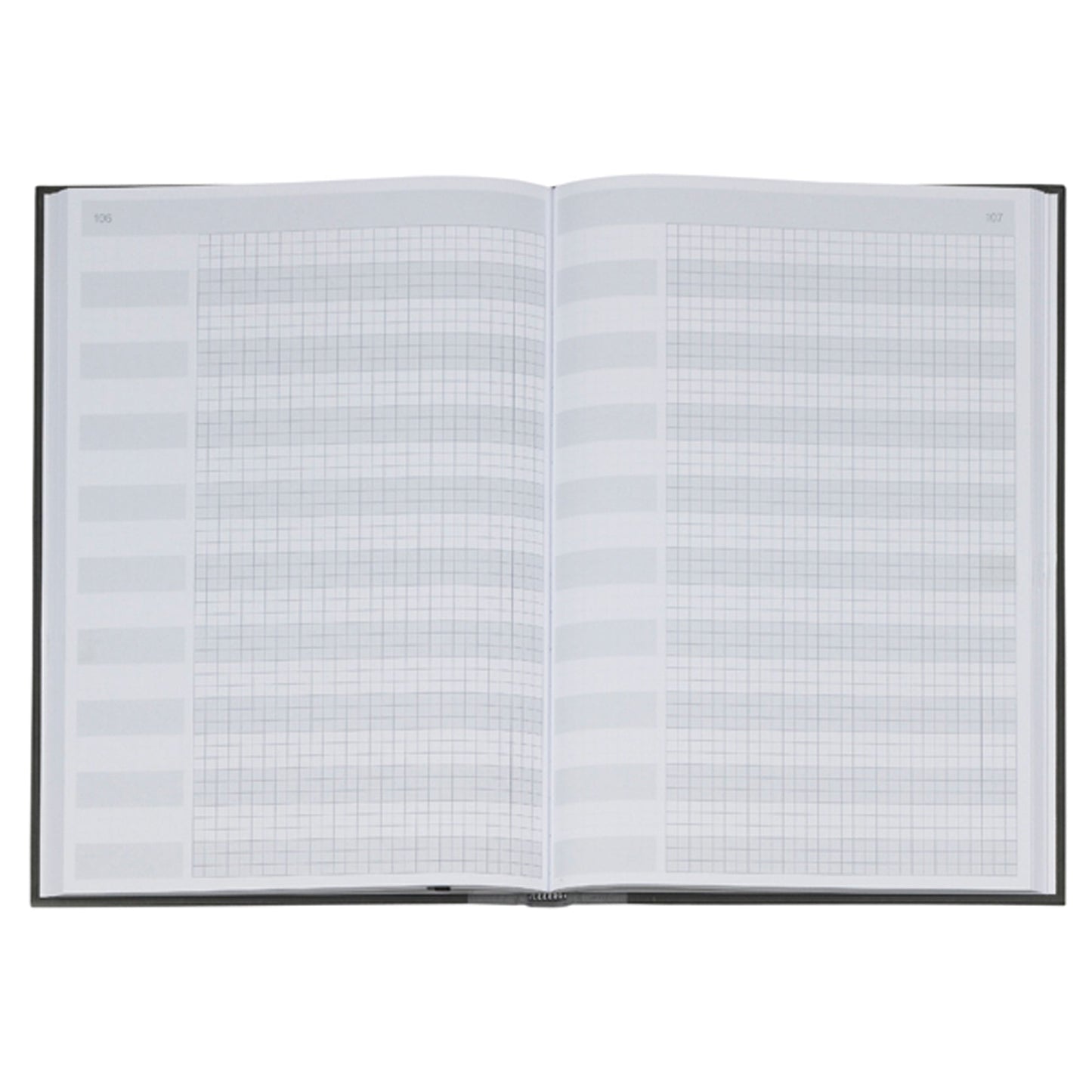 König & Ebhardt Geschäftsbuch DIN A4 kariert schwarz 96 Bl.