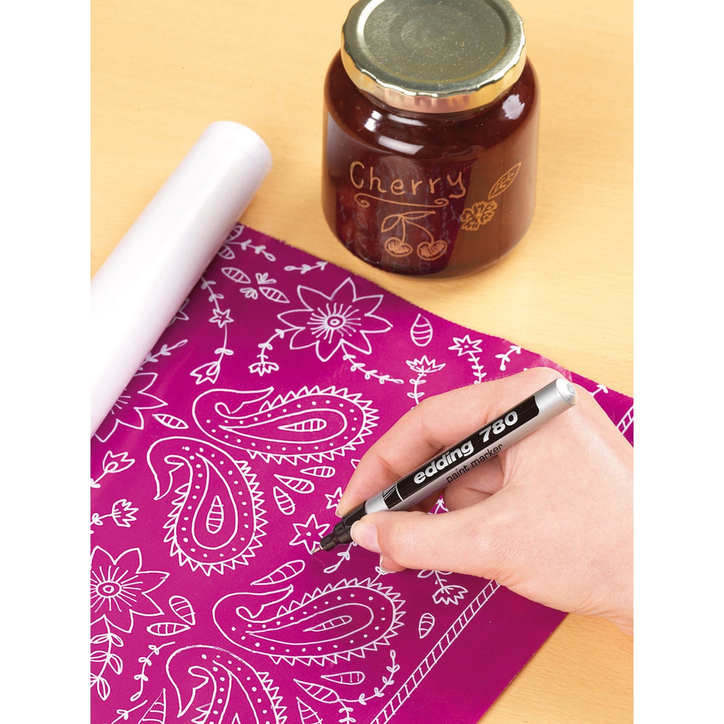 edding Lackmarker 780 0,8mm rot