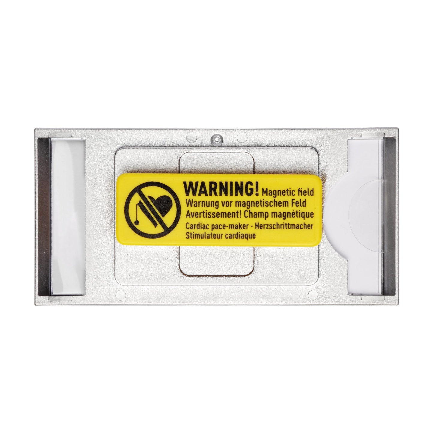 DURABLE Namensschild CLASSIC 74 x 34 mm (B x H) Magnet transparent 10 St./Pack.