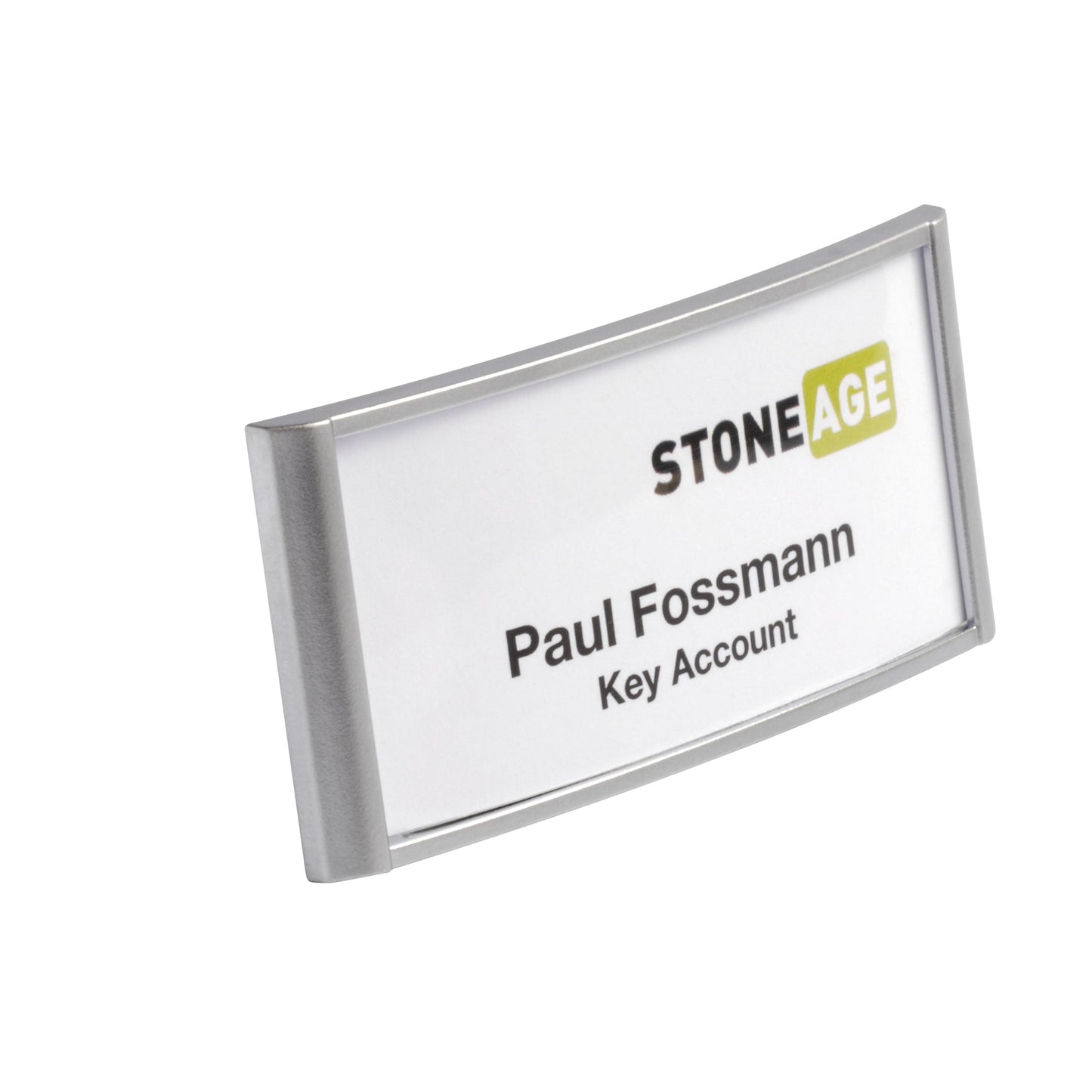 DURABLE Namensschild CLASSIC 65 x 30 mm (B x H) Magnet transparent 10 St./Pack.