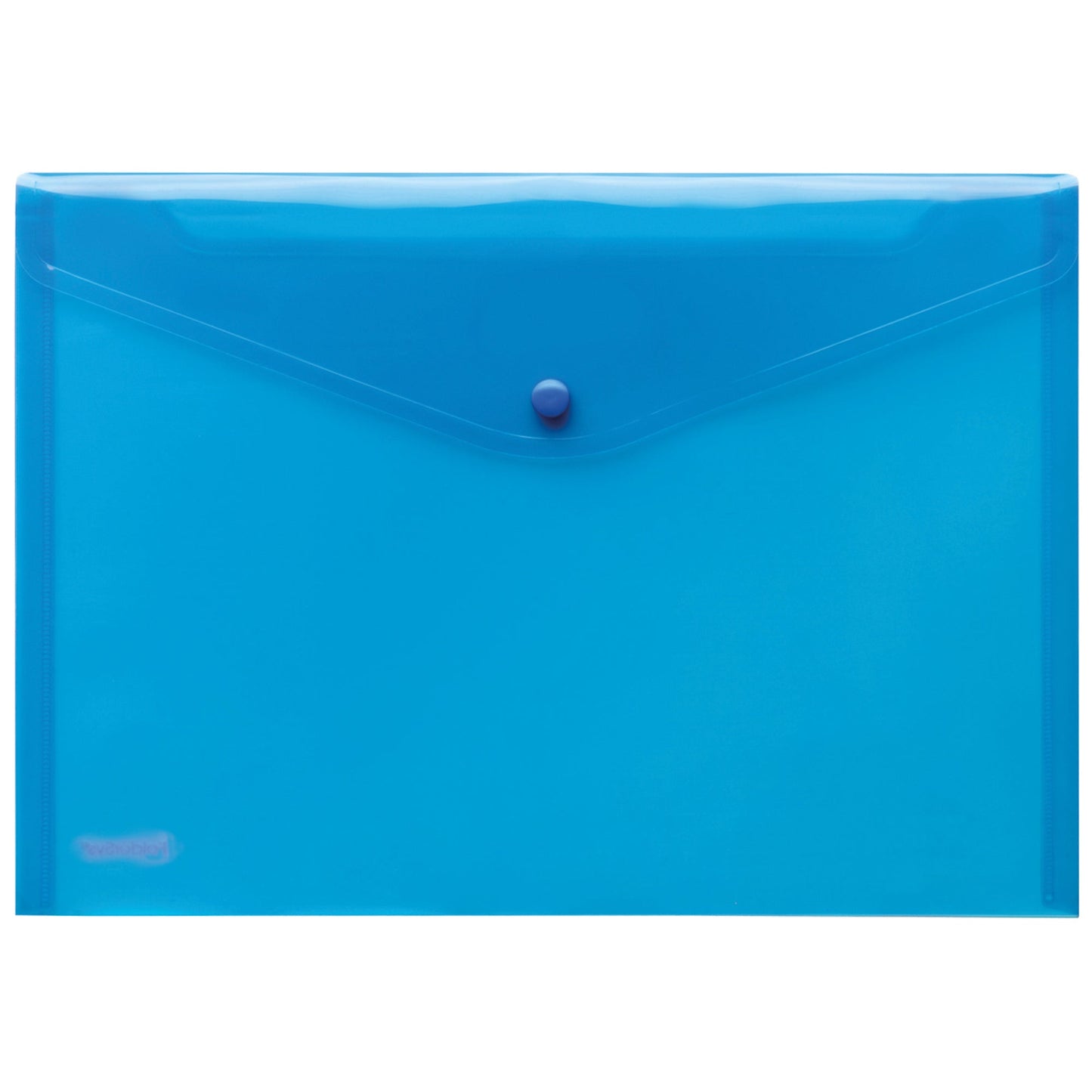 FolderSys Sammelhülle DIN A4 quer Polypropylen blau transparent 10 St./Pack.