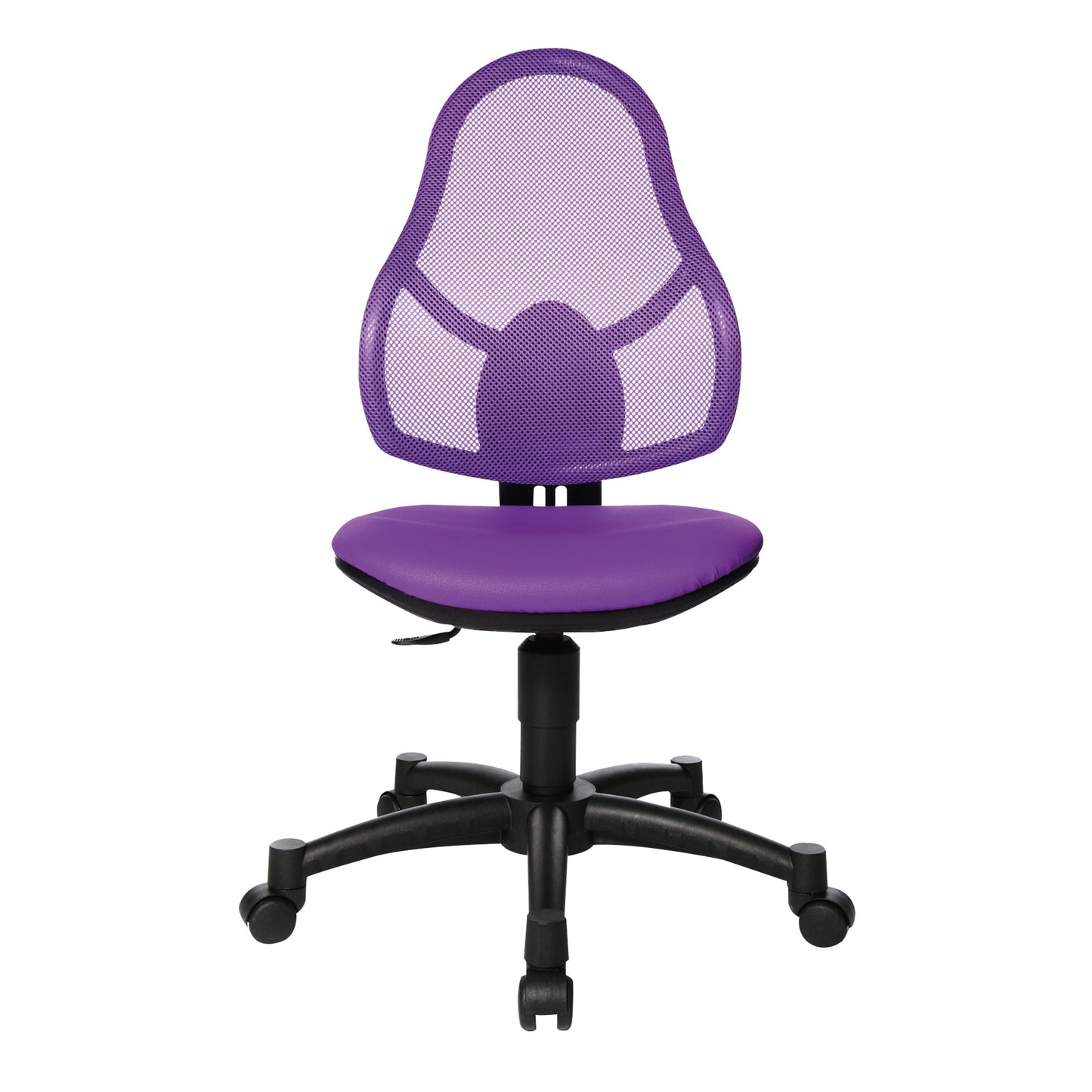 TOPSTAR Kinderdrehstuhl Open Art® Junior Synchronmechanik Rolle hart gebremst (für Teppichboden) Polyamid lila