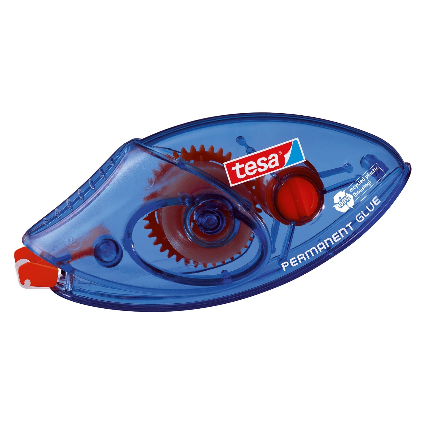 tesa® Kleberoller permanent 8,4 mm x 8,5 m (B x L) nicht nachfüllbar blau