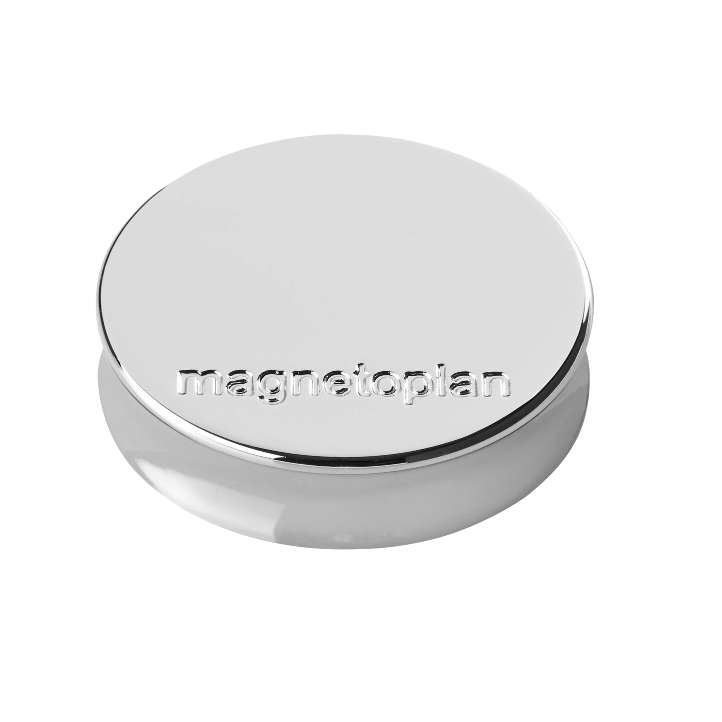 magnetoplan® Magnet Ergo Medium 30 x 8 mm (Ø x H) 30mm 0,7kg Kunststoff/Ferrit silber 10 St./Pack.
