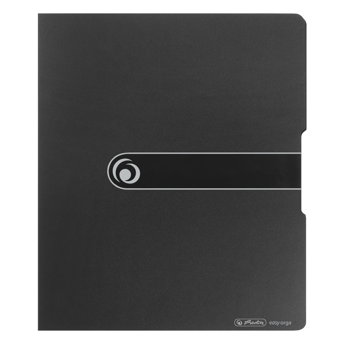 Herlitz Ringbuch easy orga to go DIN A4 Polypropylen opak schwarz