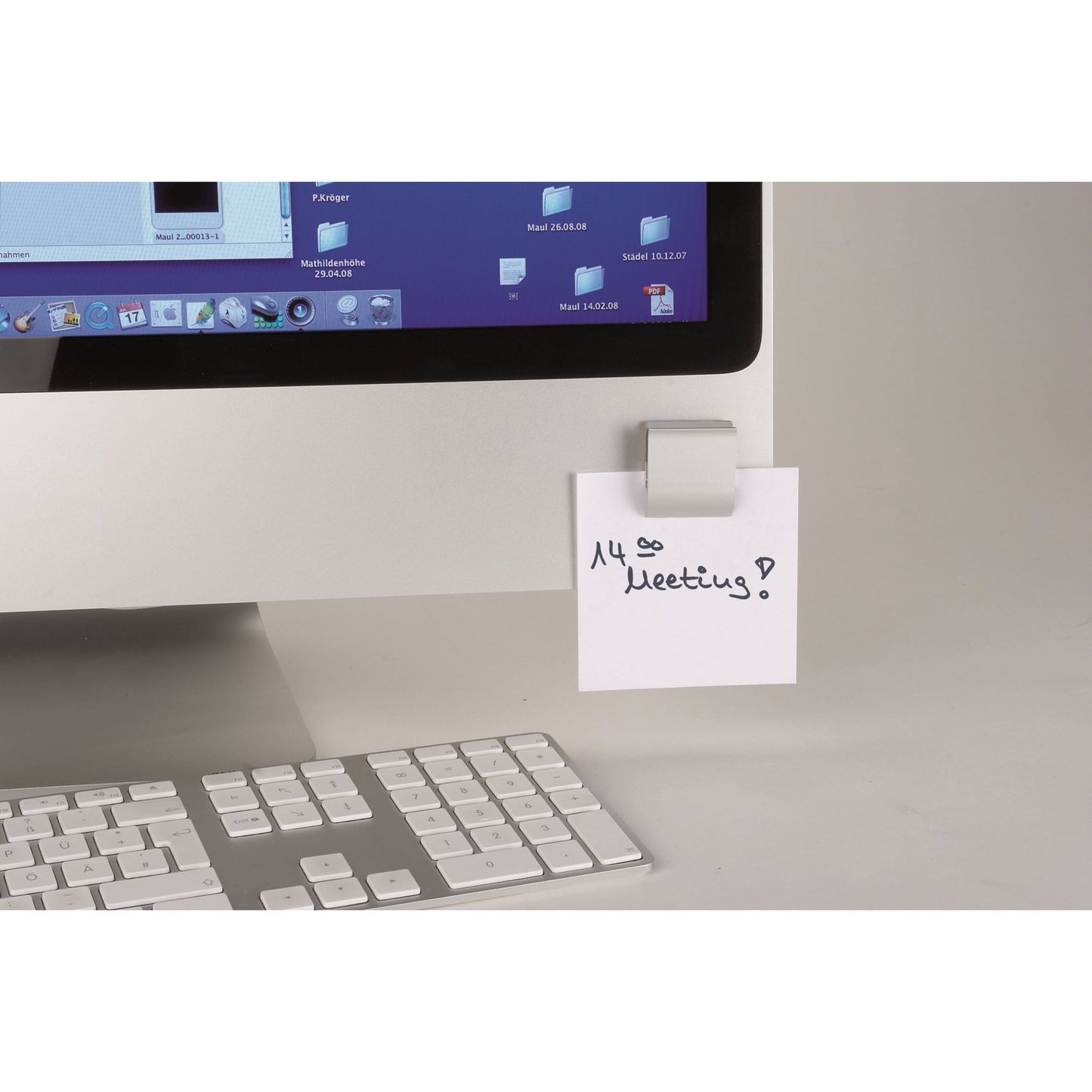 MAUL Klemmleiste 4 x 30,5 cm (B x L) Aluminium alu