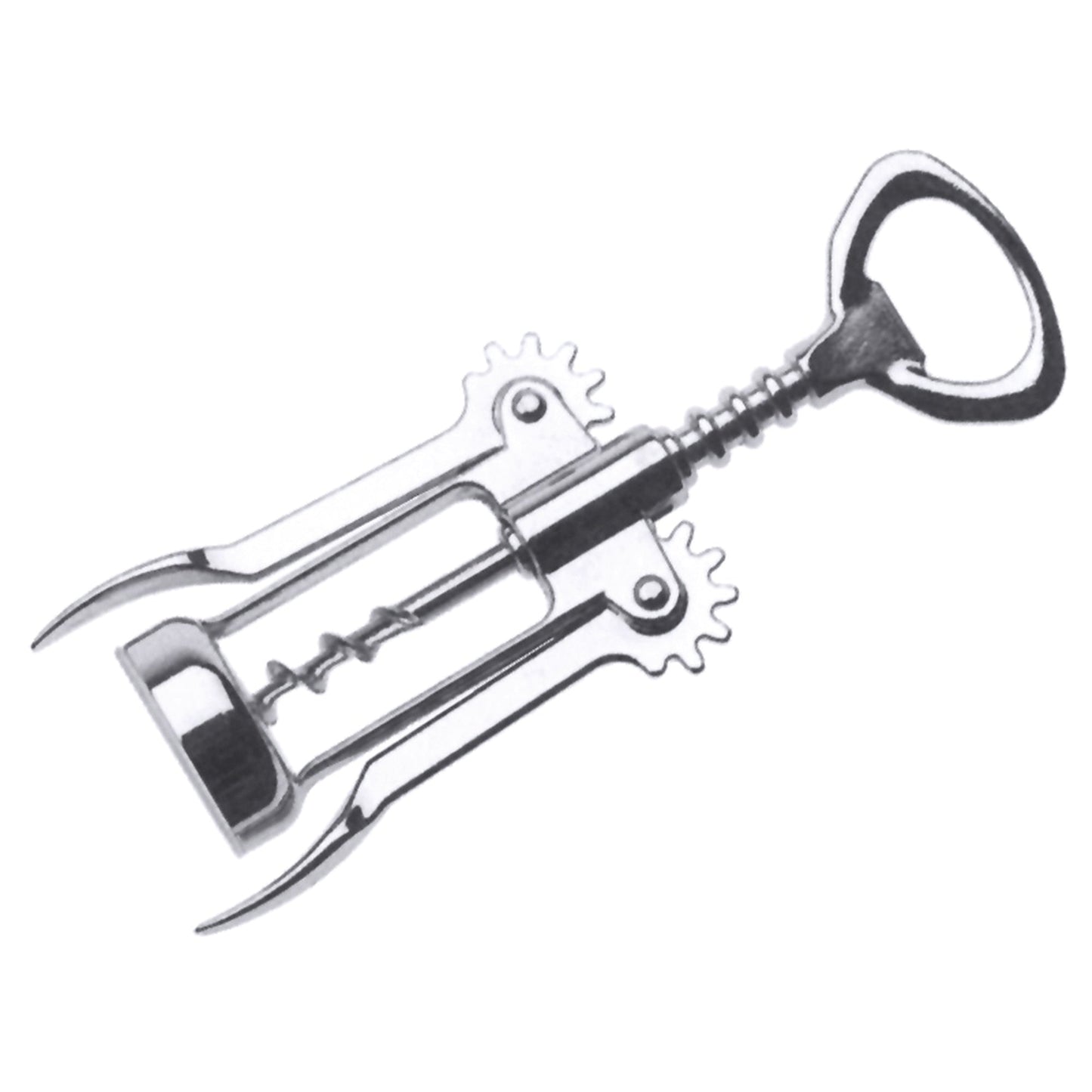 contacto Korkenzieher 17,5cm Messing, verchromt silber