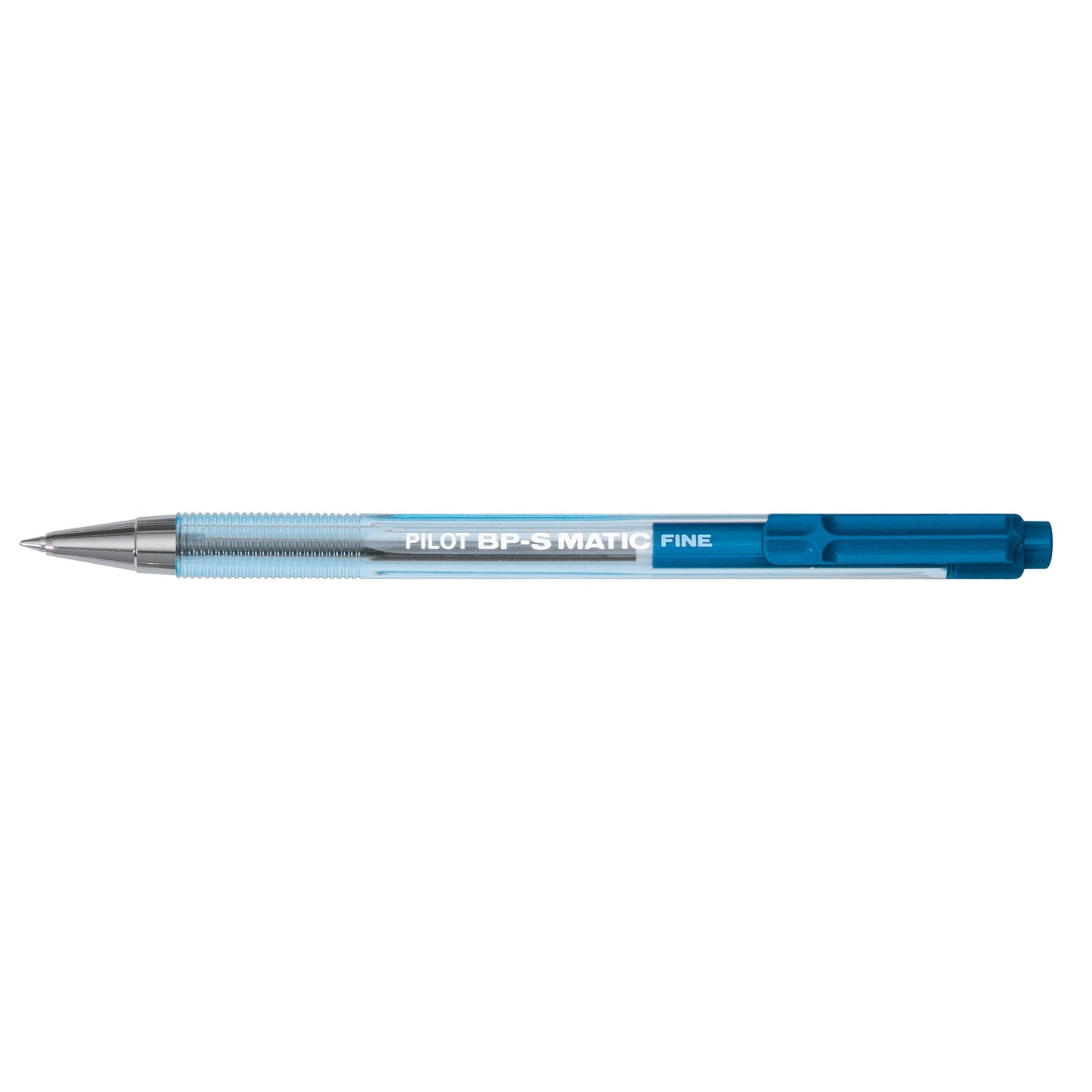 PILOT Kugelschreiber BP-S Matic 0,3mm blau Mine auswechselbar dokumentenecht Schaftfarbe: transparent
