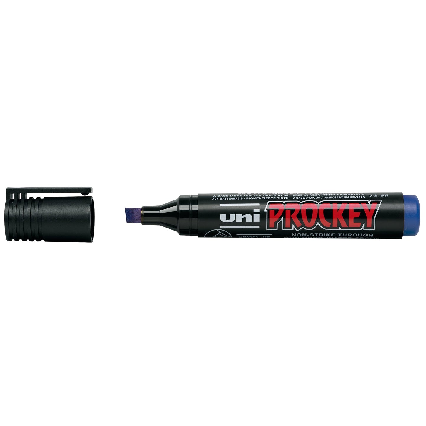 uni-ball Flipchartmarker uni PROCKEY 3-6mm blau