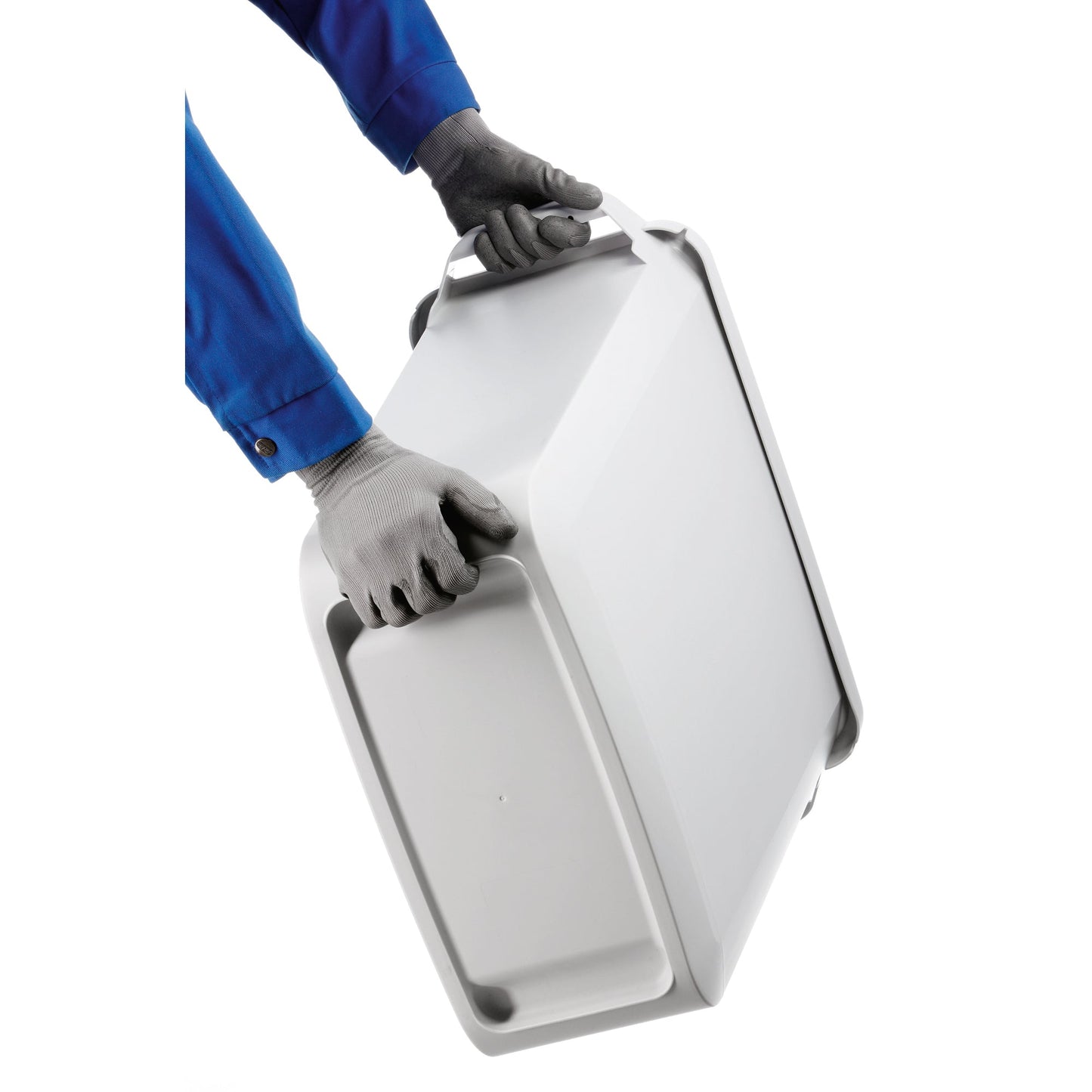 DURABLE Abfalleimer DURABIN® 60L 60l Polypropylen grau 1 Sortierfach